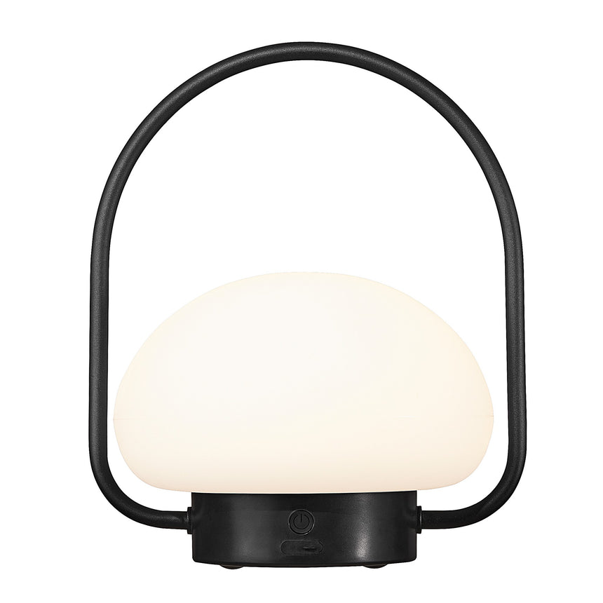 Sponge To Go Rechargeable Lamp, Black/Opal