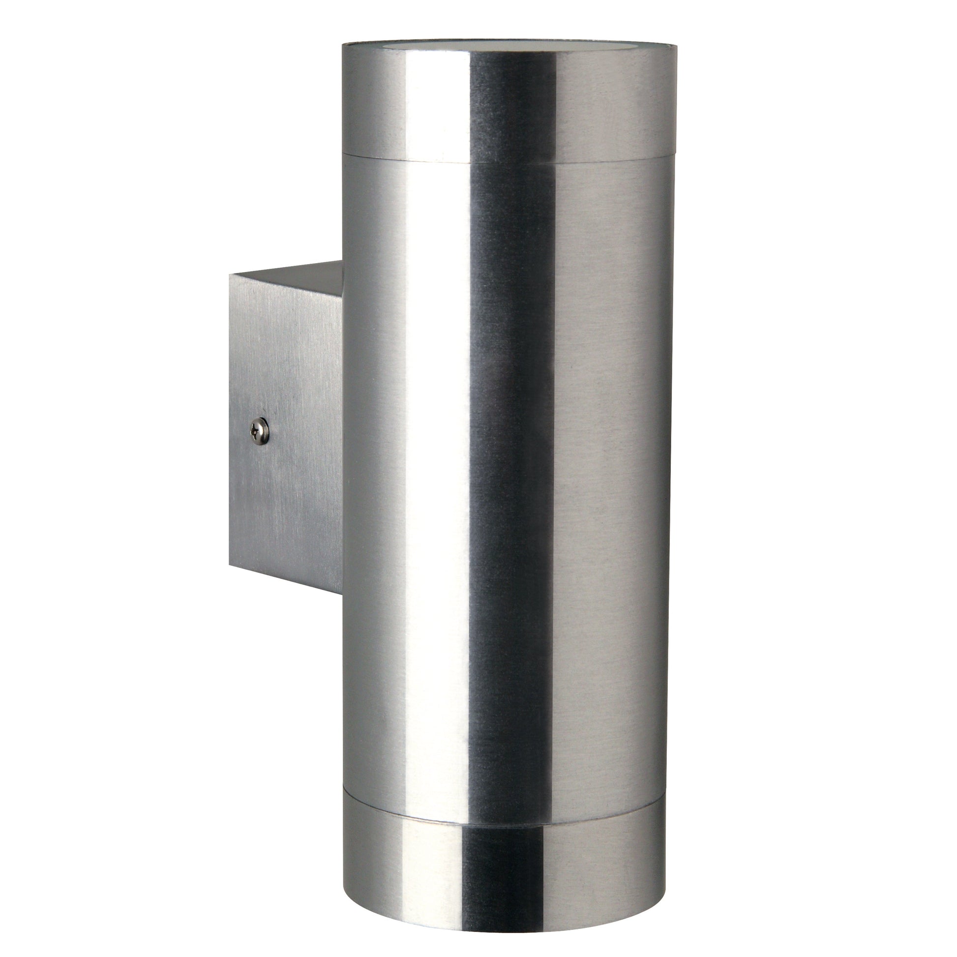 Tin Maxi Up & Down Outdoor Wall Light, Stainless Steel