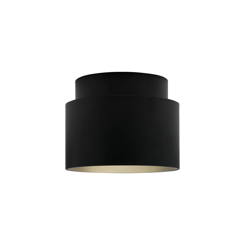 Torone Surface Mounted Downlight, Black/Brass