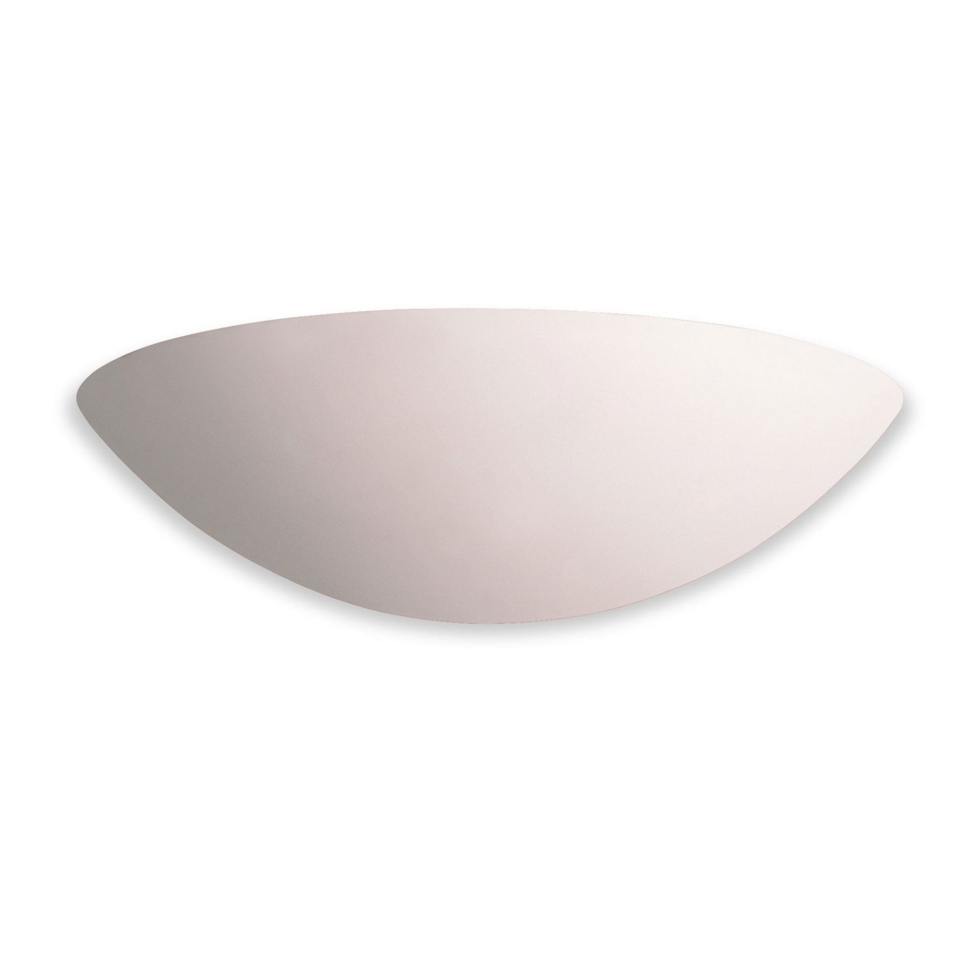 Aria Large Paintable Ceramic Wall Uplighter
