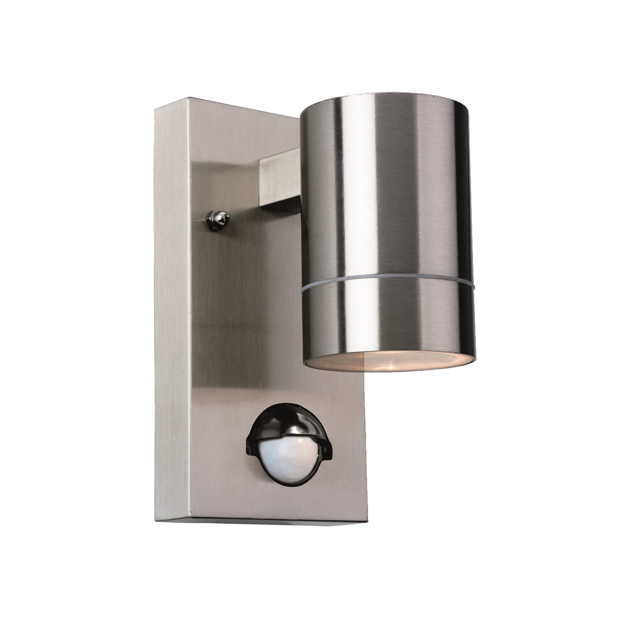 Arren Down Wall Light with PIR Sensor, Stainless Steel