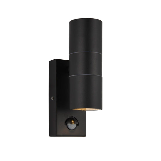 Astor Up & Down Wall Light with PIR Sensor - Outdoor IP44 GU10 – Lampsy