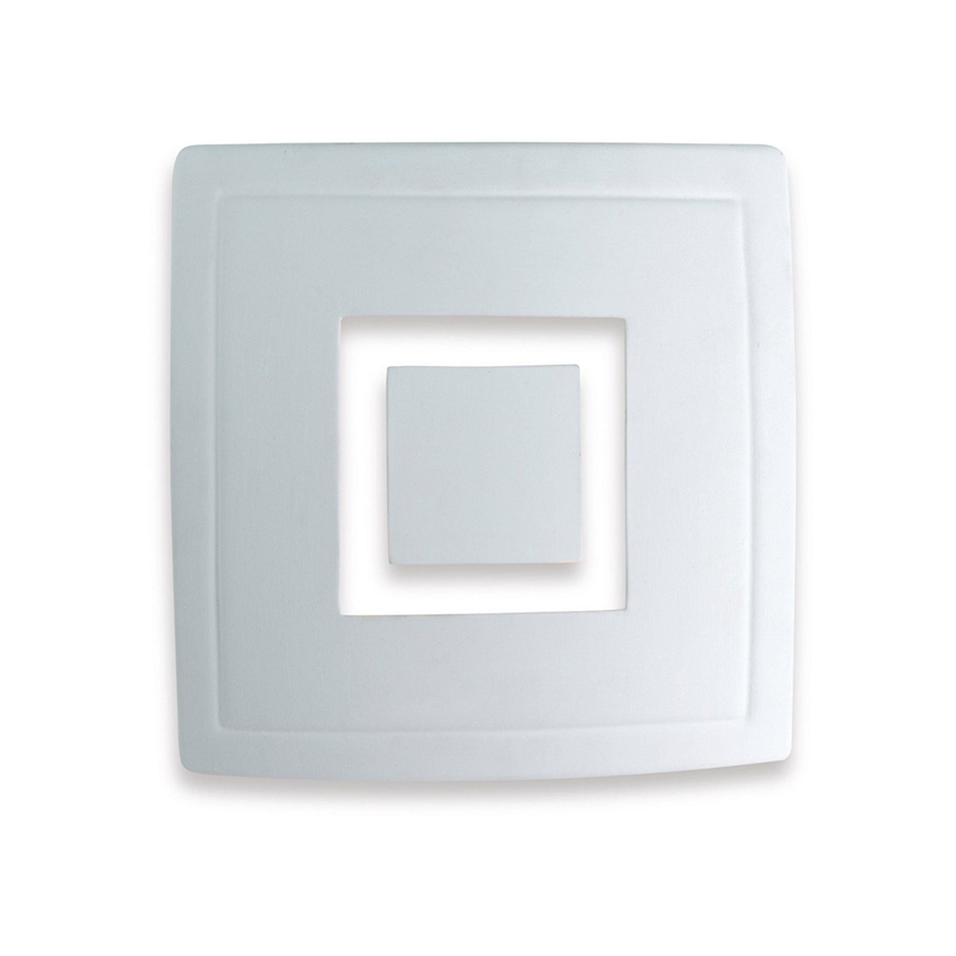 Avery Geometric Paintable Ceramic Wall Washer