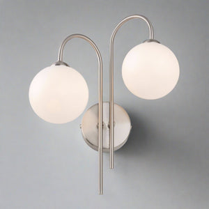 Bodel Twin Globe Wall Light