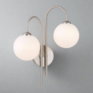 Bodel Twin Globe Wall Light