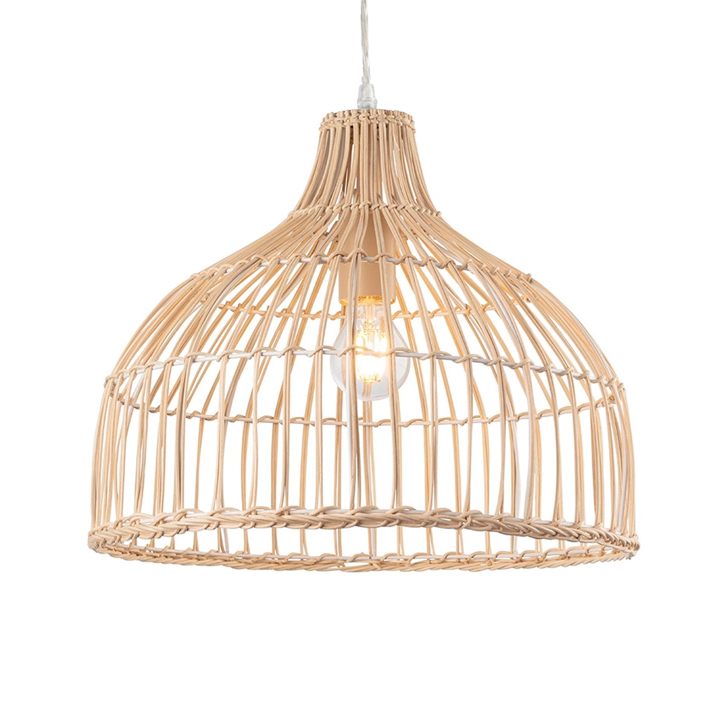 Comrie 41 Rattan Pendant Light