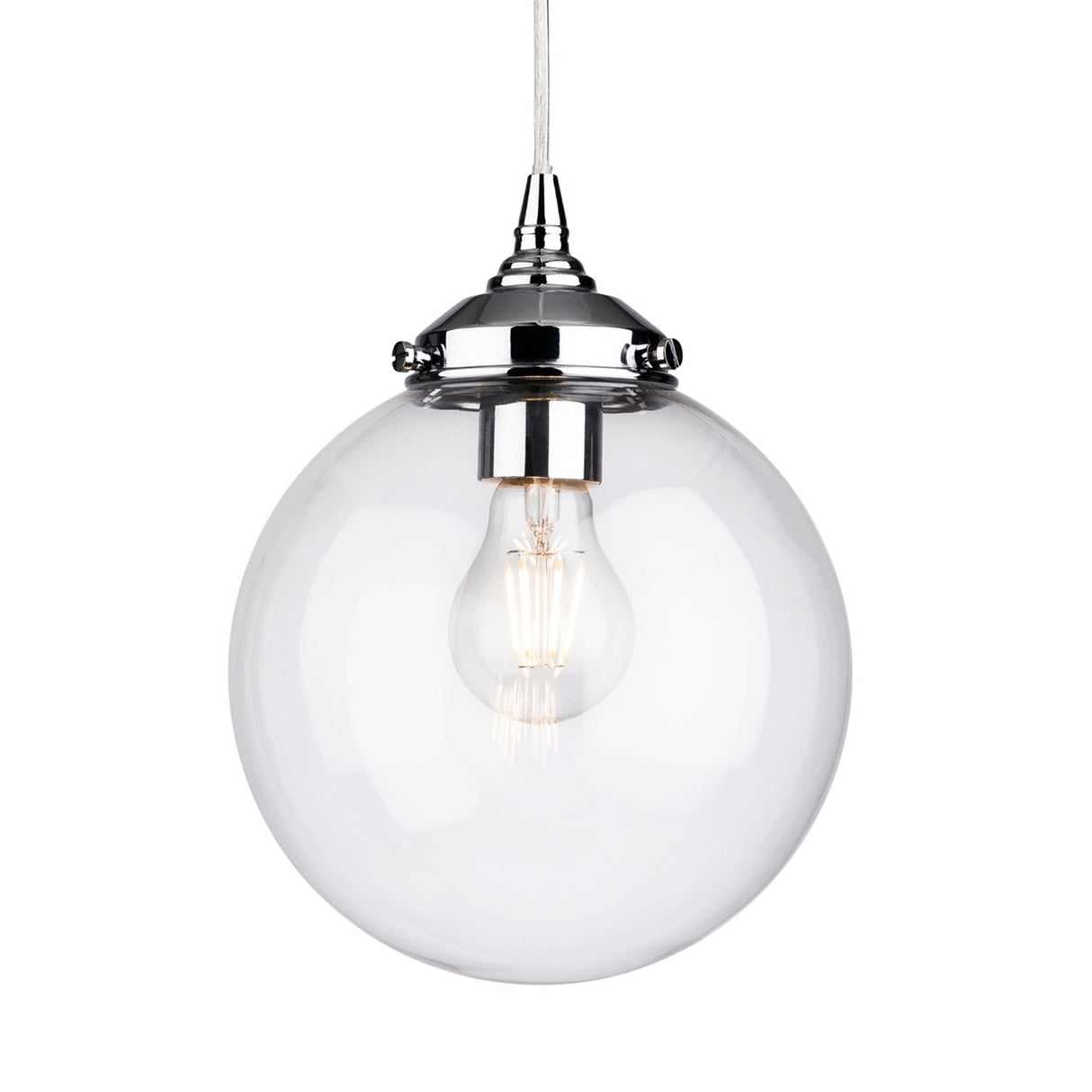 Esme Glass Orb Pendant Light