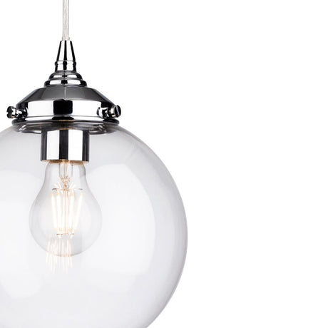 Esme Glass Orb Pendant Light