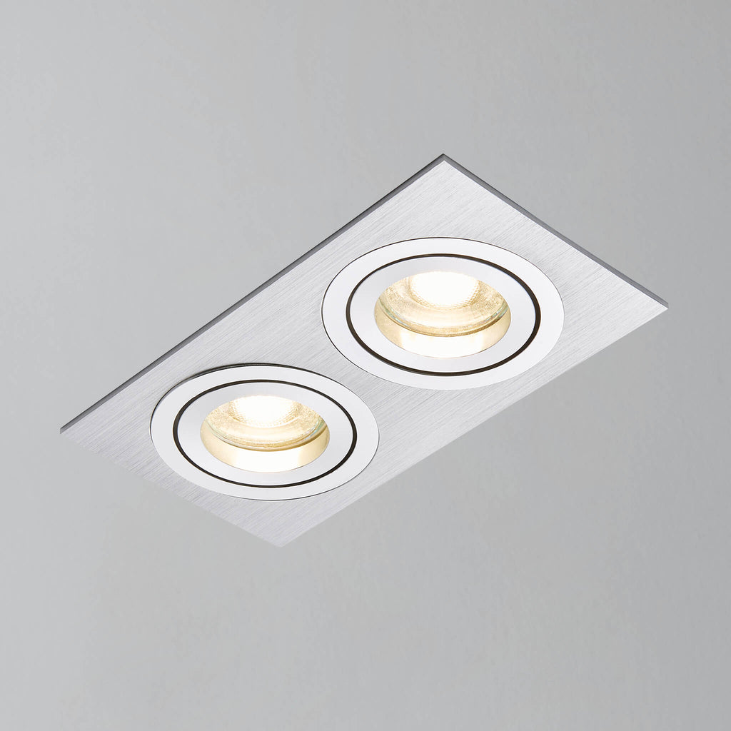 Ezra Adjustable Twin Rectangle Downlight