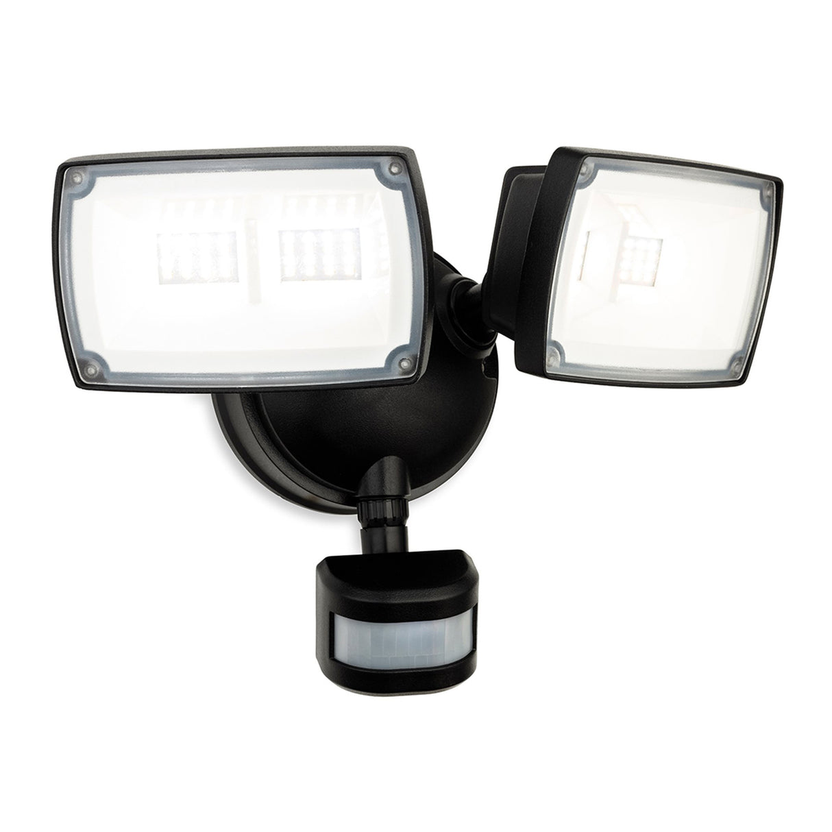 Hatch Twin LED Flood Lights with PIR Sensor