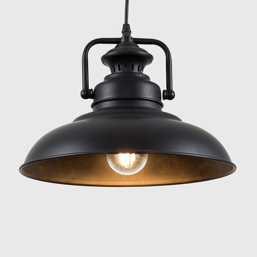 Industrial Style 31cm Metal Pendant Light