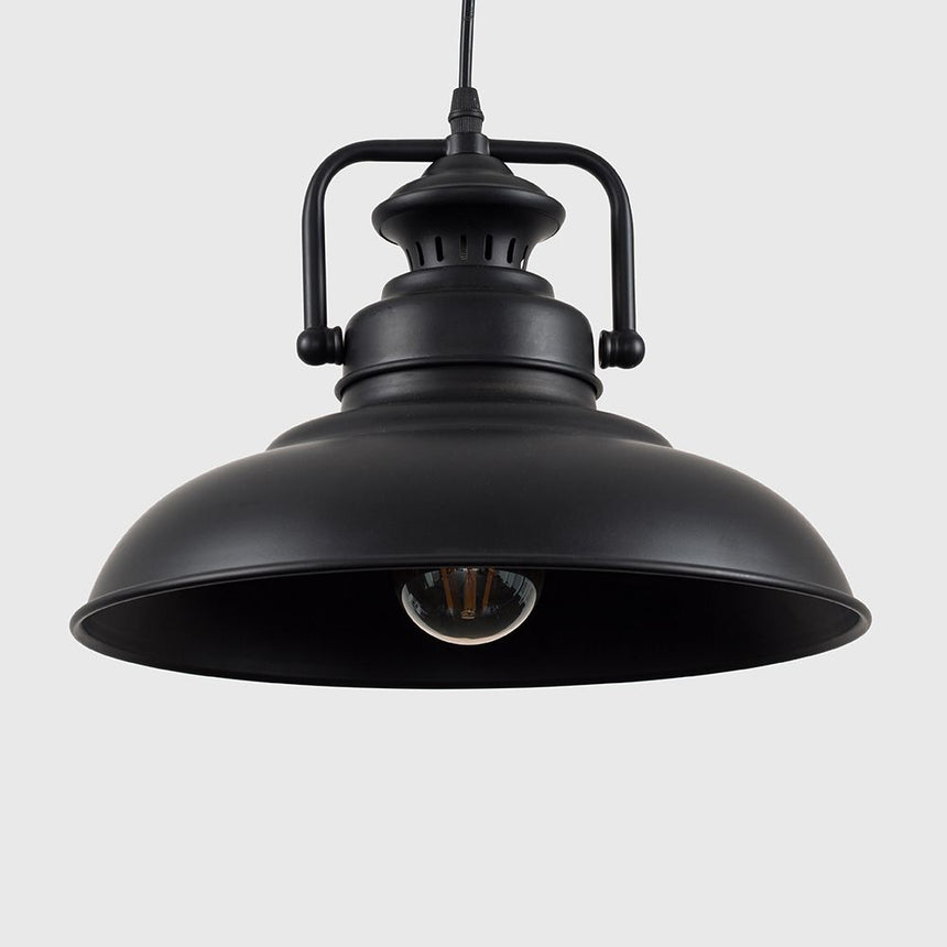 Industrial Style 31cm Metal Pendant Light