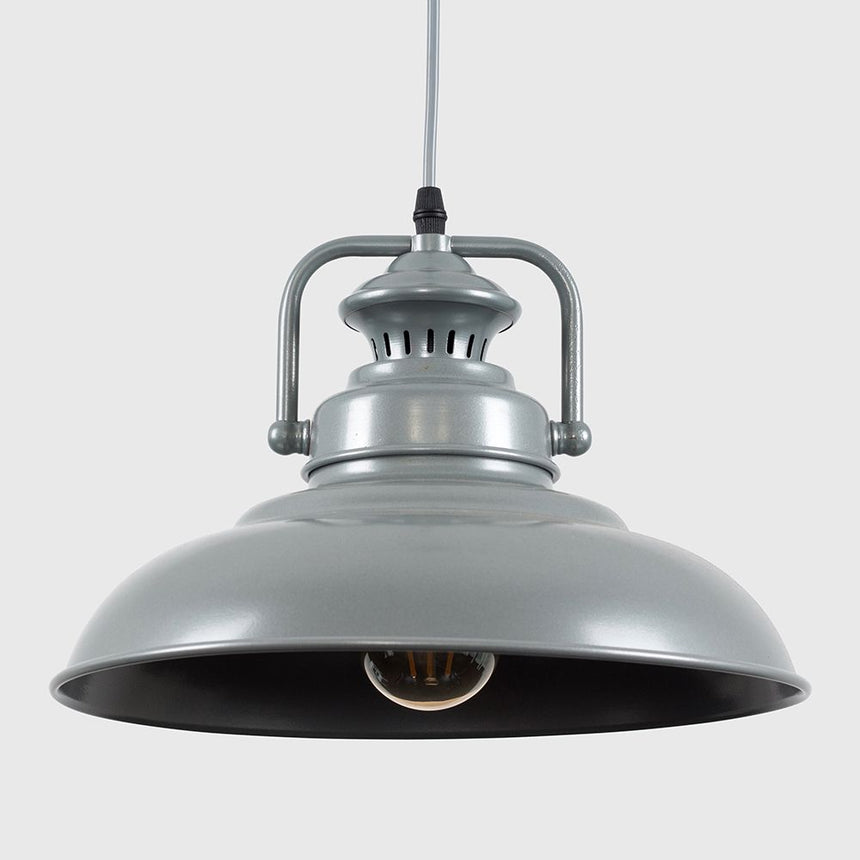 Industrial Style 31cm Metal Pendant Light