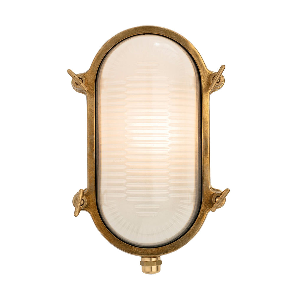 Mariner Solid Brass Bulkhead Light