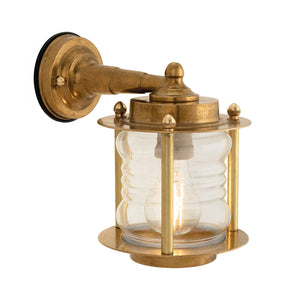 Jude Solid Brass Nautic Wall Lantern