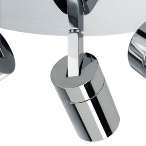 Lark 3 Light Bathroom Spotlights, Chrome