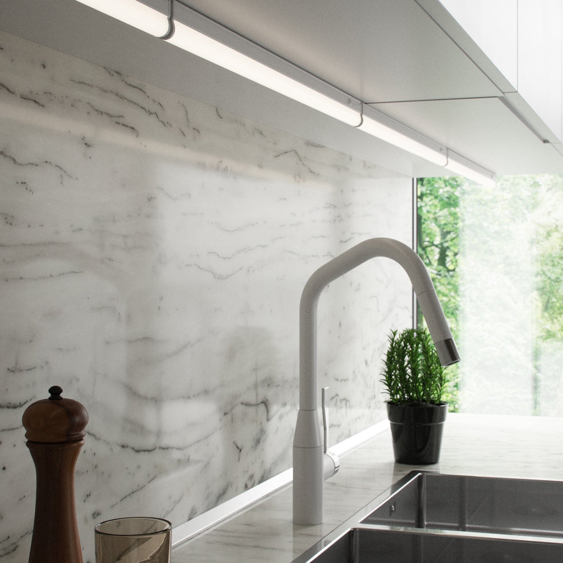 Latona LED Under Counter Batten Light