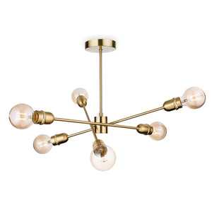 Maddox 6 Light Semi Flush Light