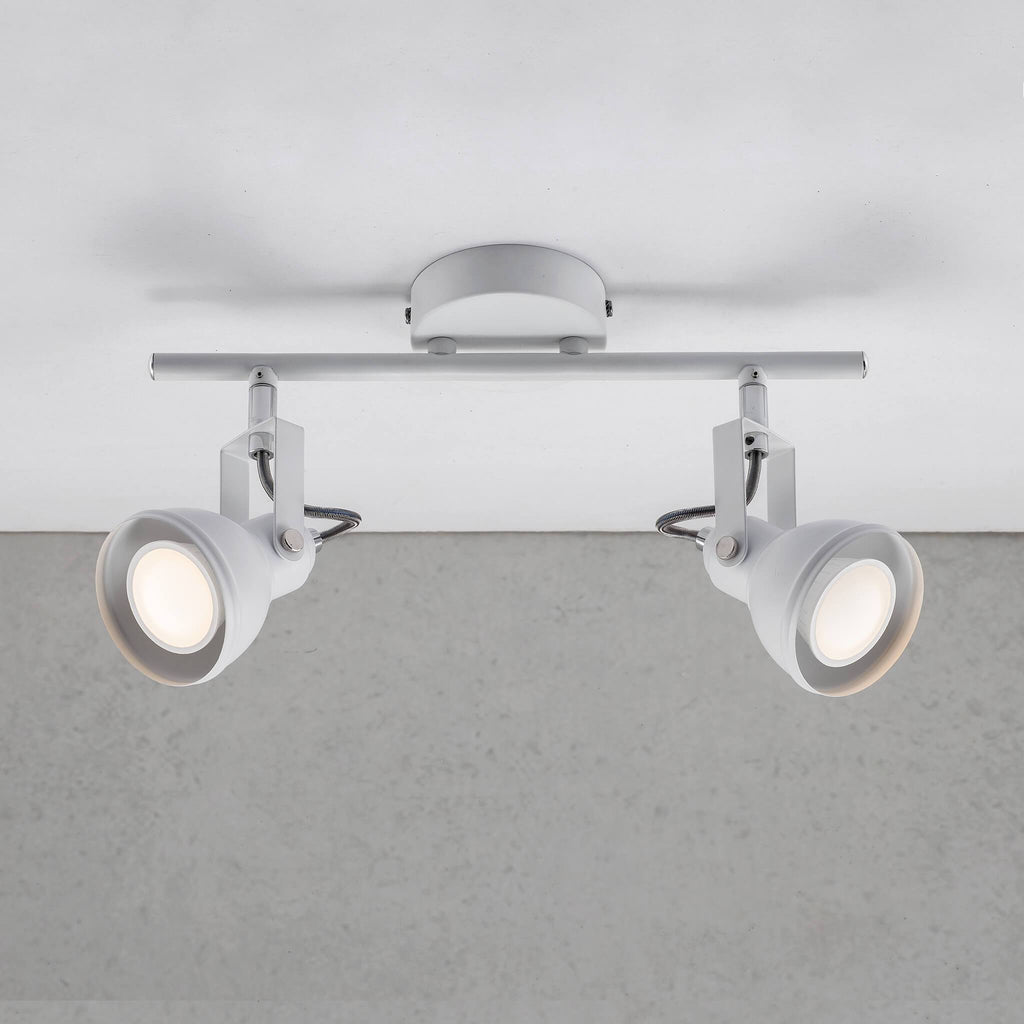 Nordlux Aslak 2 Spotlight Bar - White-Lampsy