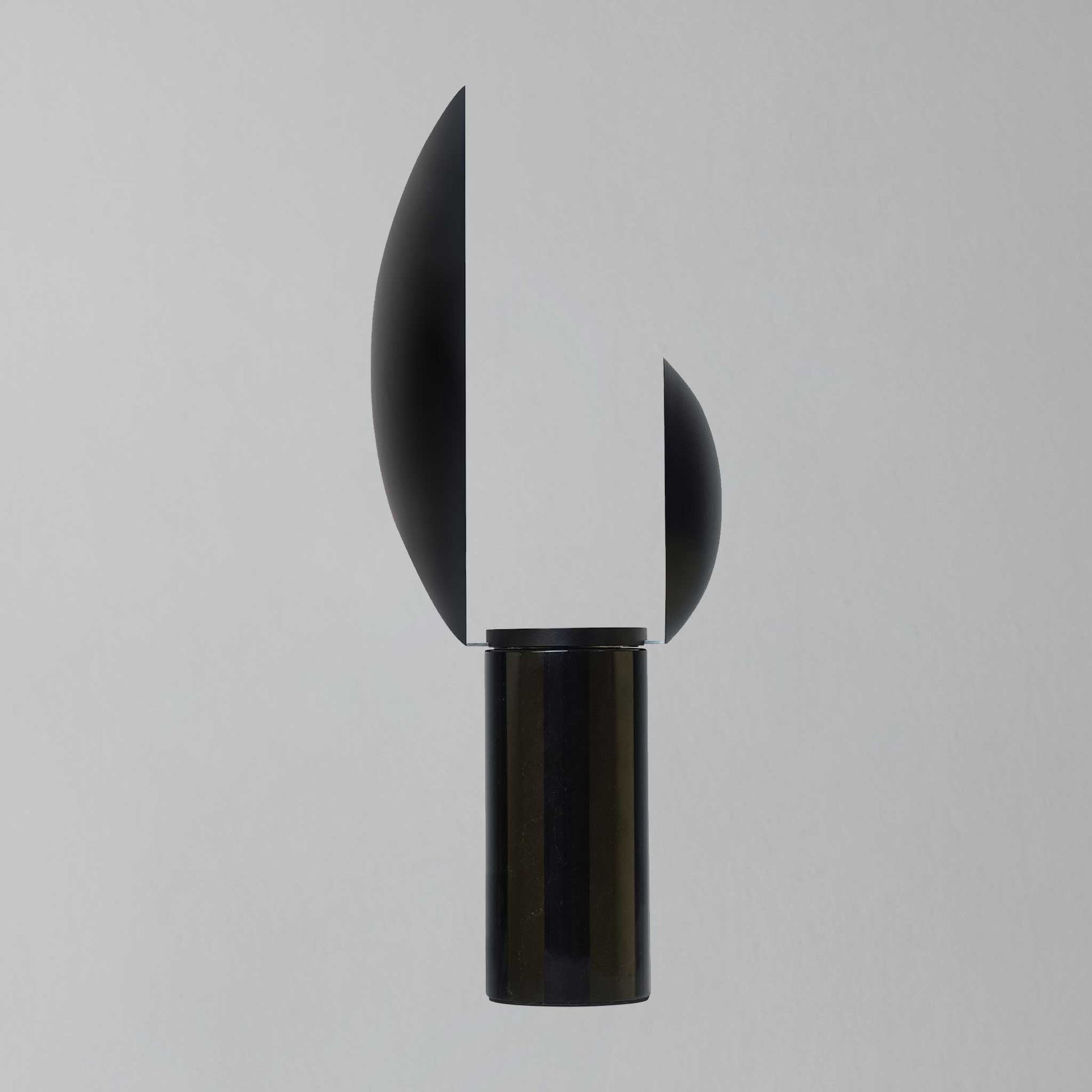 Cache Marble Table Lamp, Black