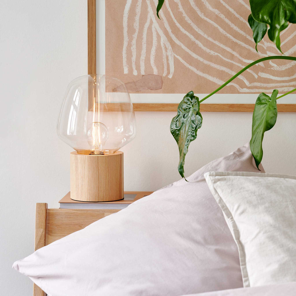 Christina Table Lamp, Wood