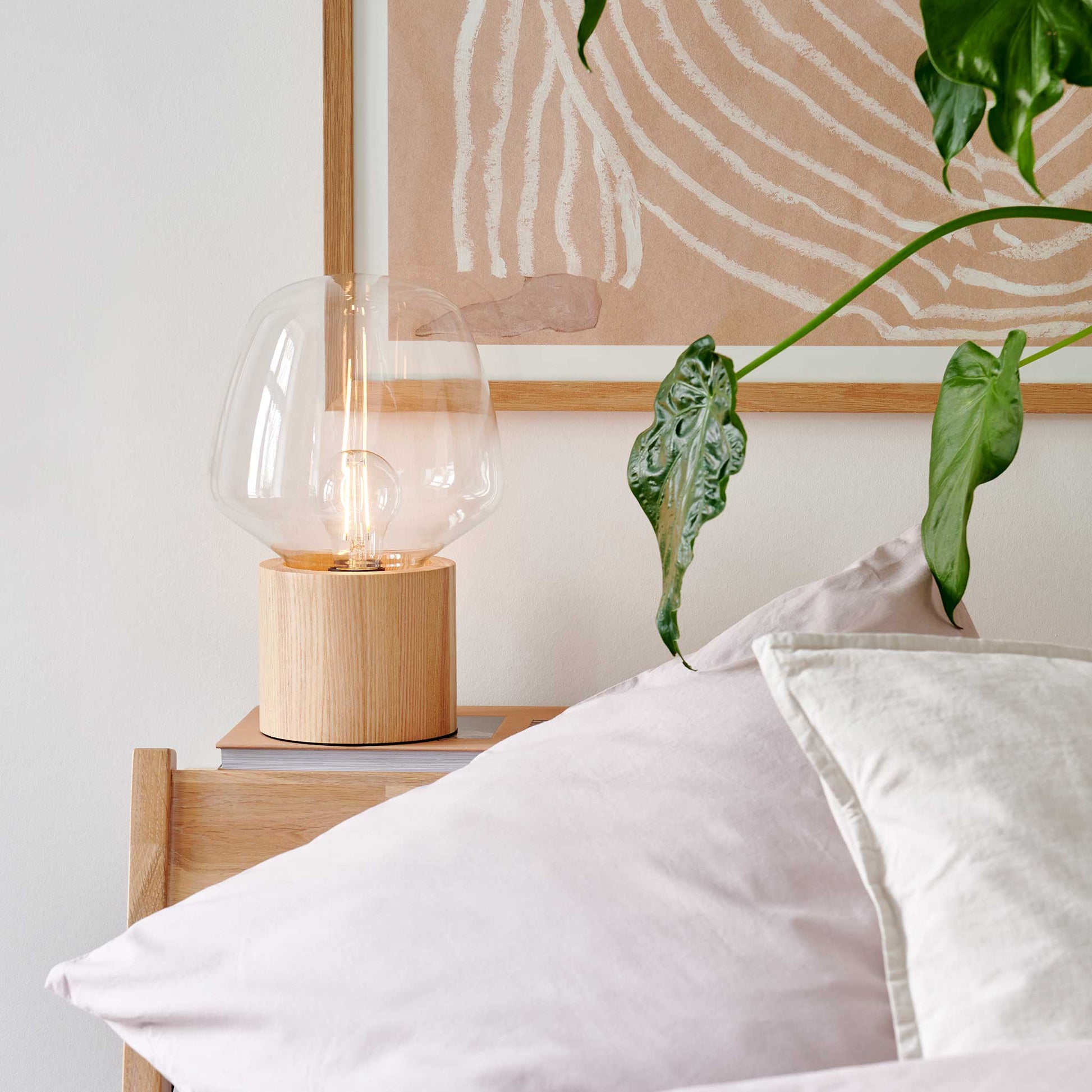 Christina Table Lamp, Wood