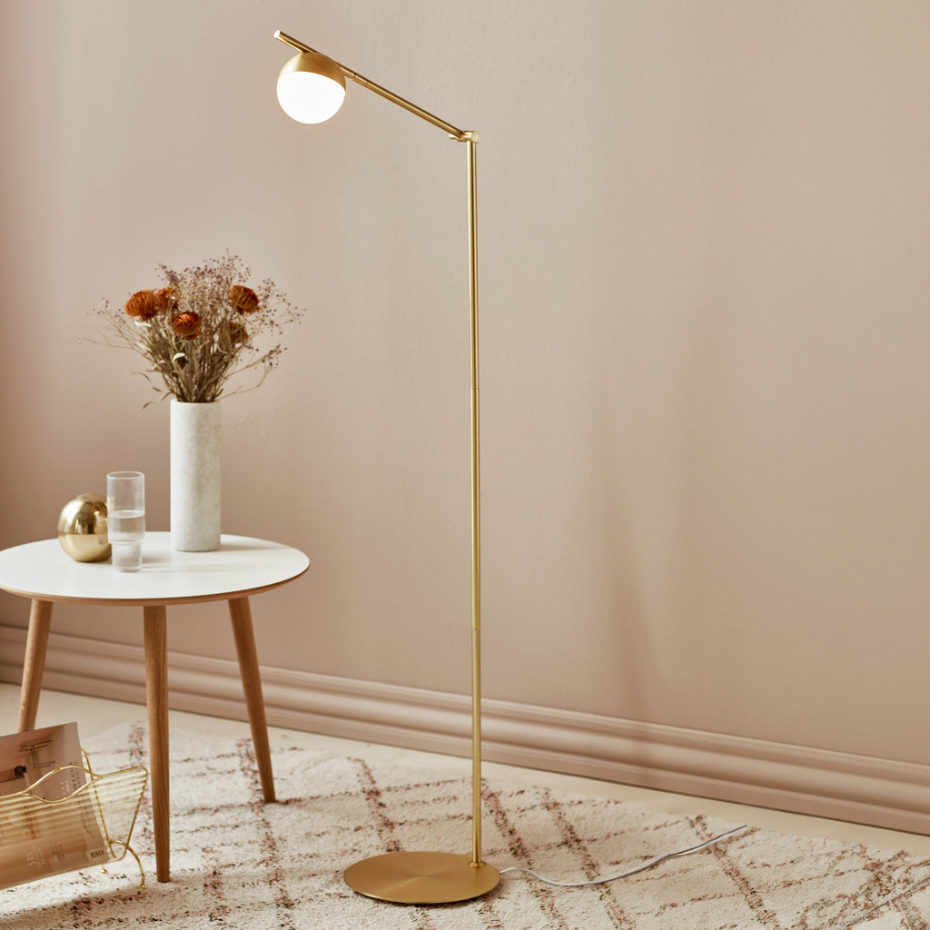 Contina Swing Arm Floor Lamp