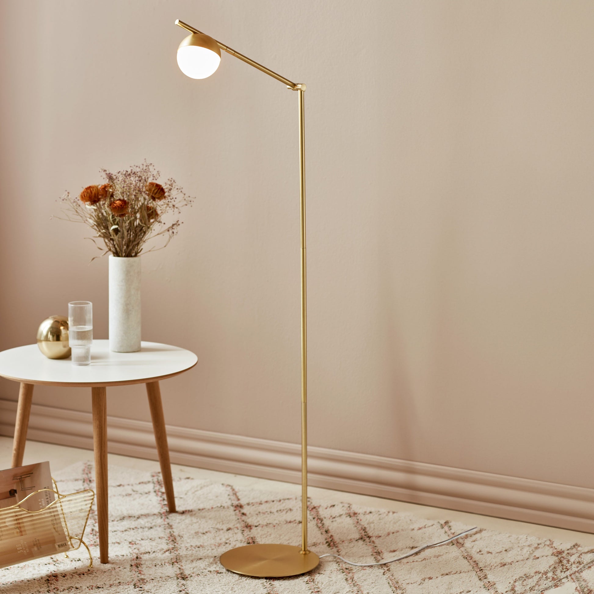 Contina Swing Arm Floor Lamp