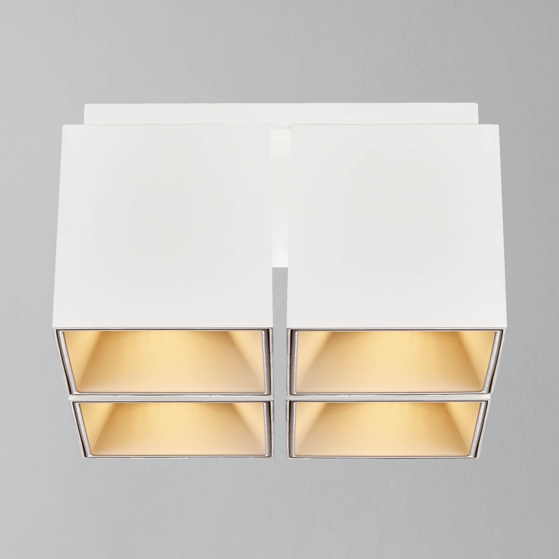 Ethan Square 4 Spot Surface Mount Downlight