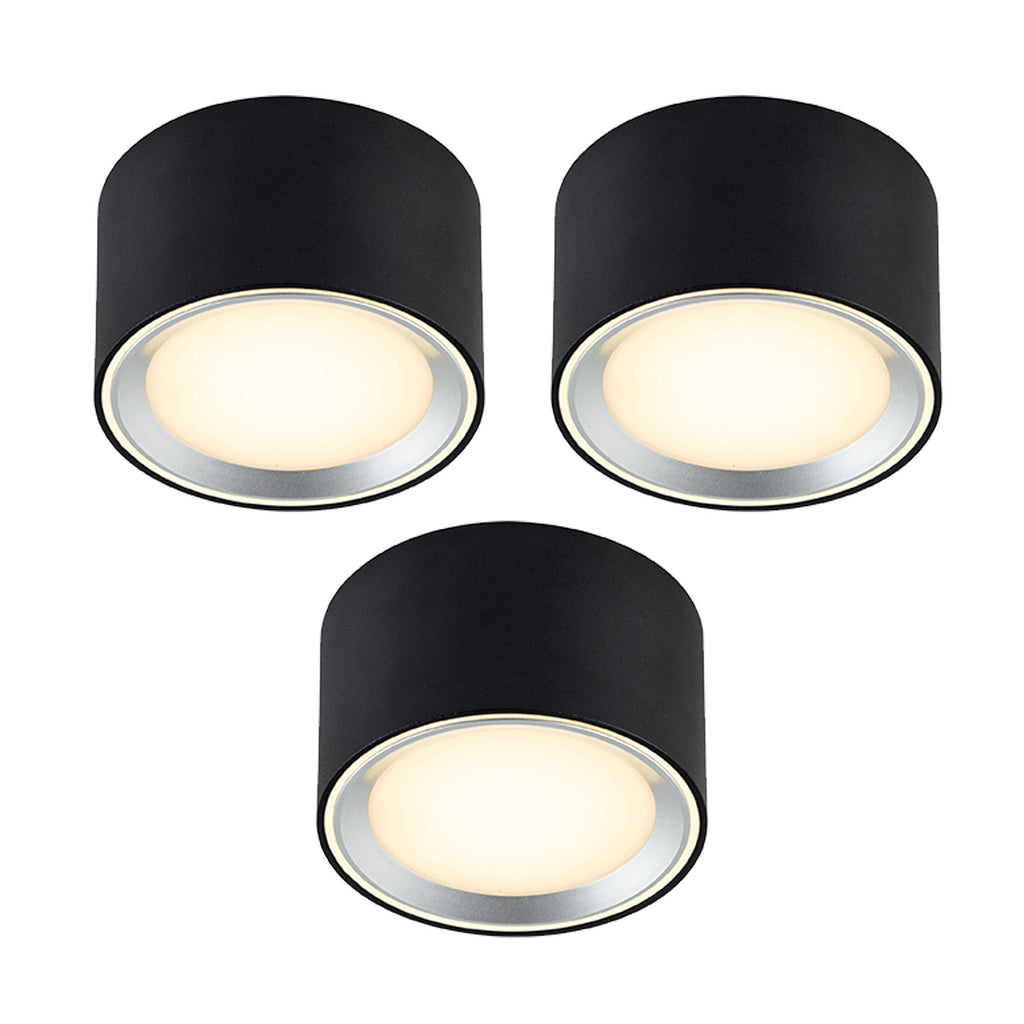 Fallon LED Downlight, 3 Pack
