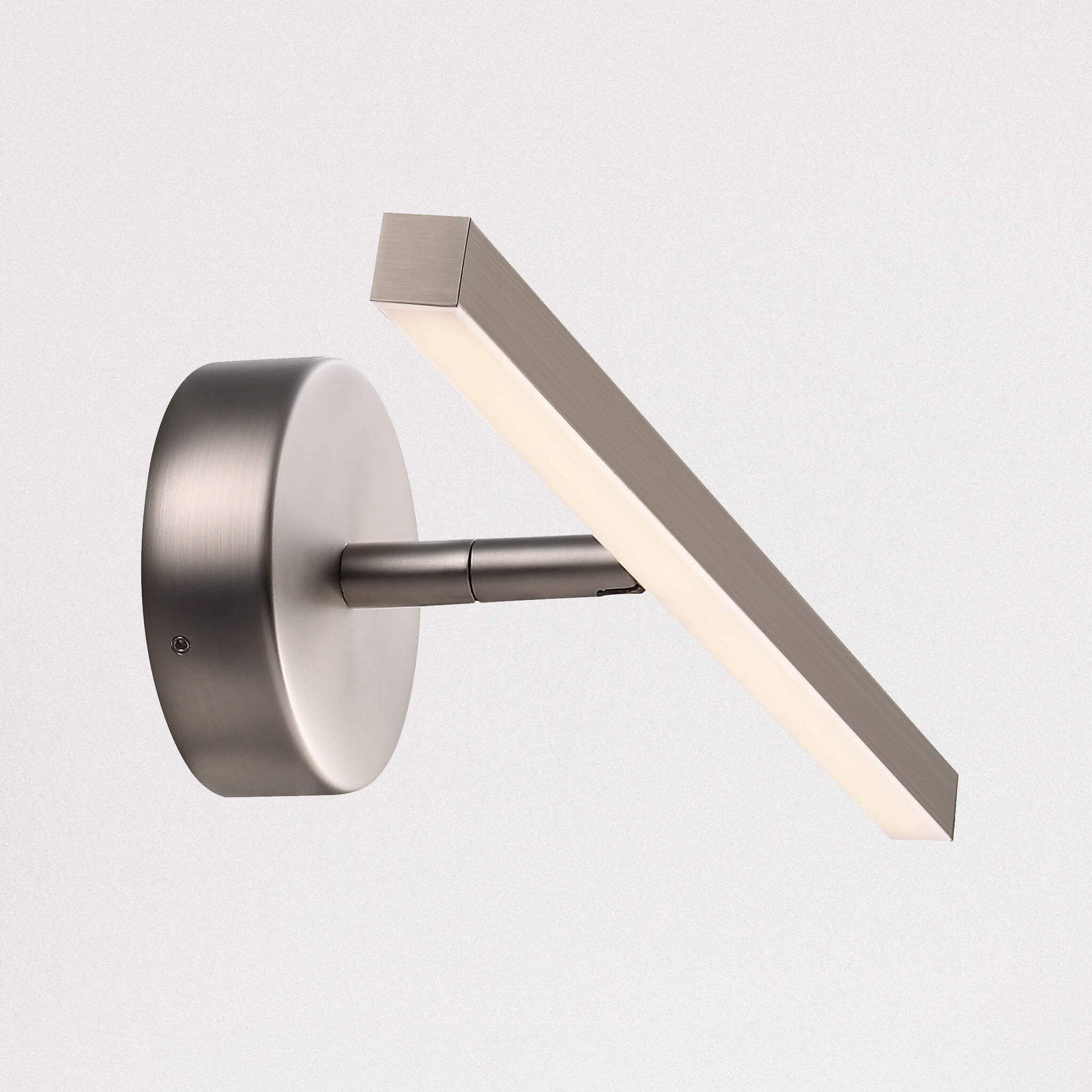 Nordlux IP S13 LED Wall Light - 40-Brushed Steel-Lampsy