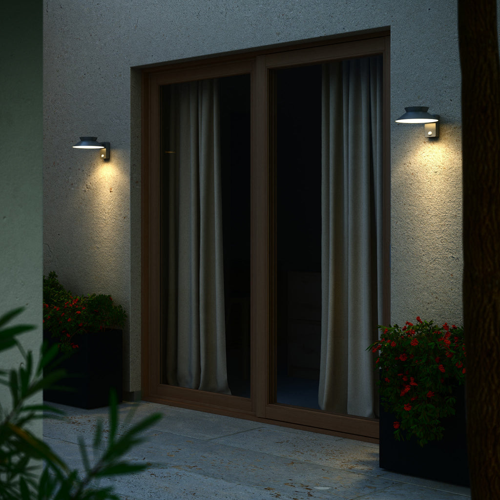 Justina Solar Wall Light