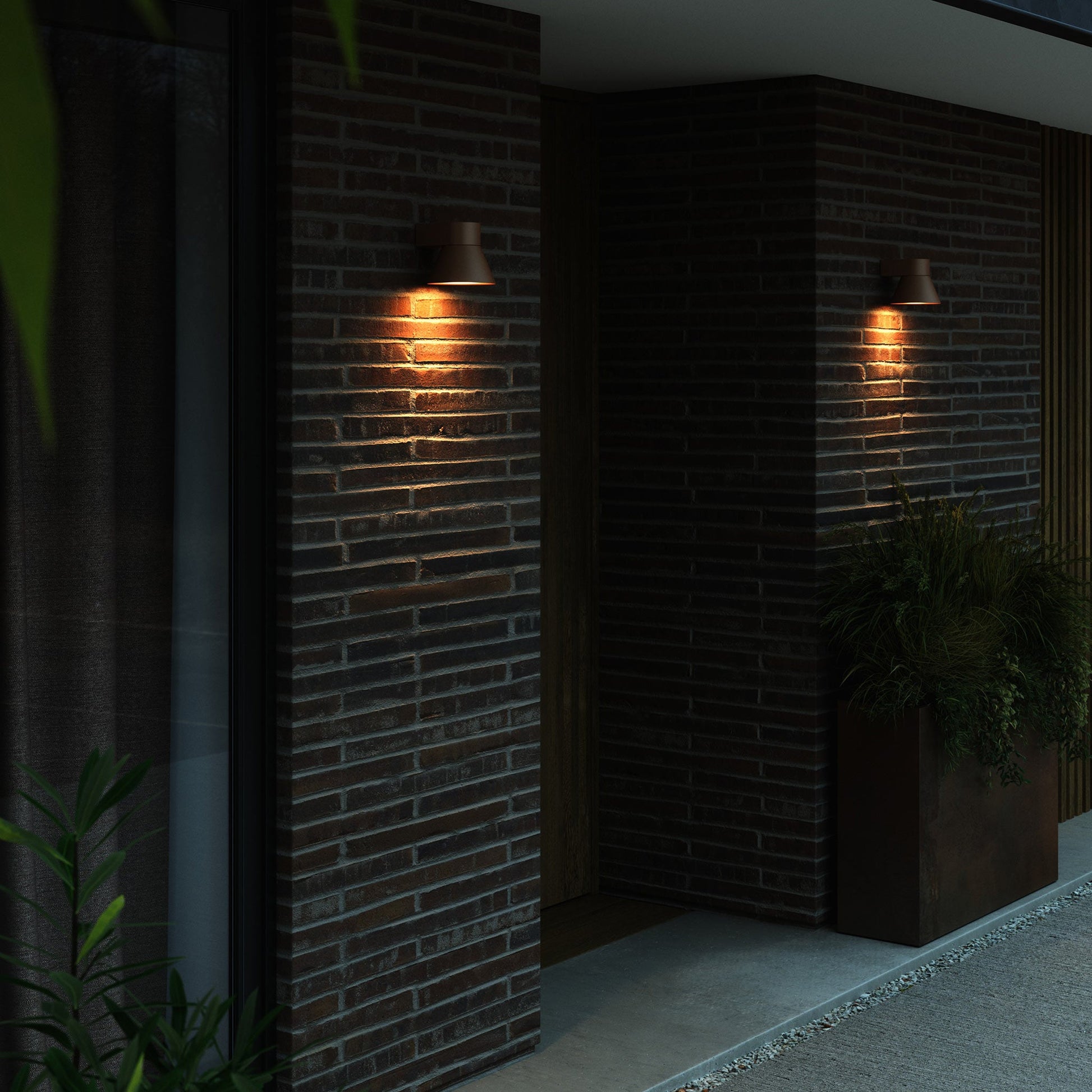 Kyklop Cone Outdoor Wall Light