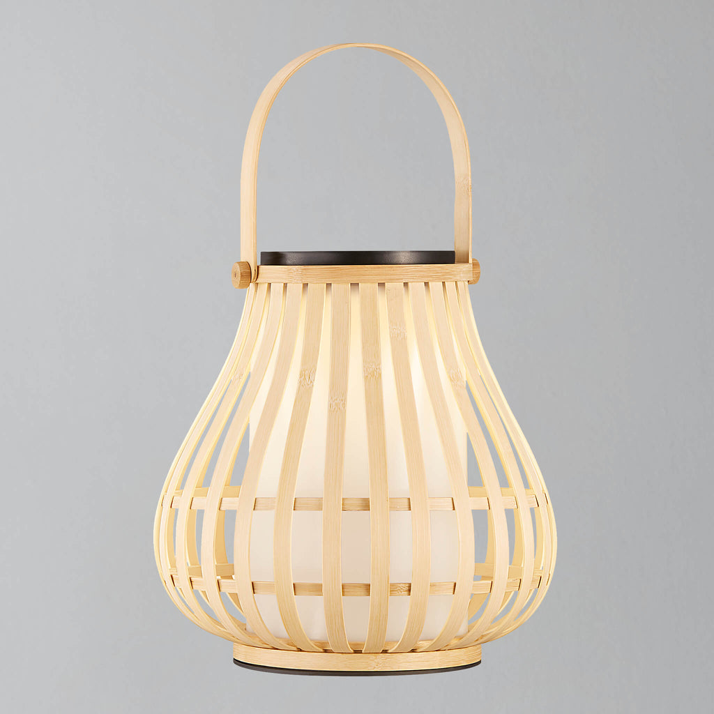 Leo To-Go Bamboo Solar Rechargeable Lamp