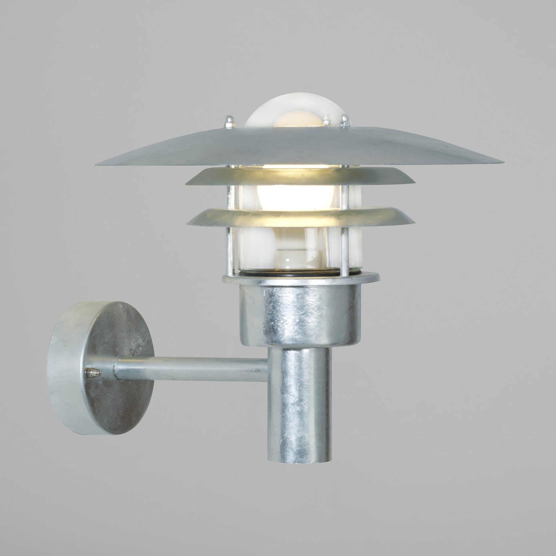 Lonstrup 32 Wall Light, Galvanised