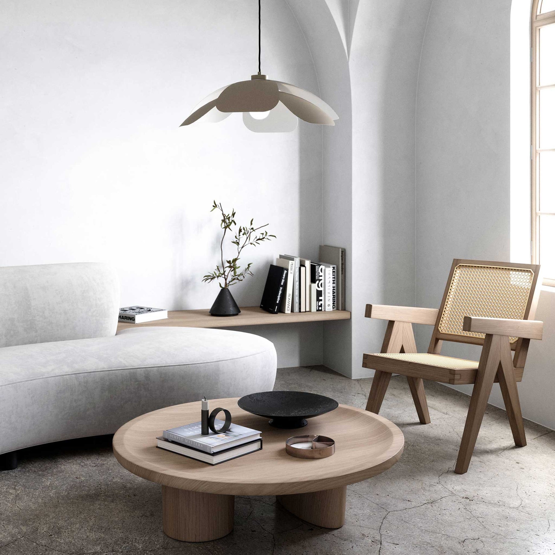 Maple 55 Pendant Light, Brown