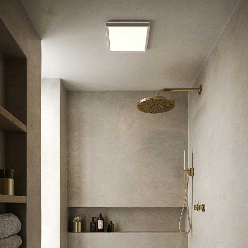 Oja 29 Square LED Bathroom Ceiling Light