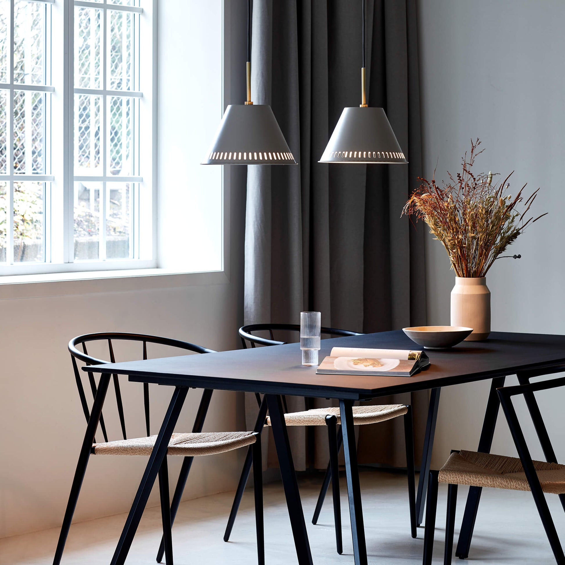 Pine 2 kit Pendant Light, Grey