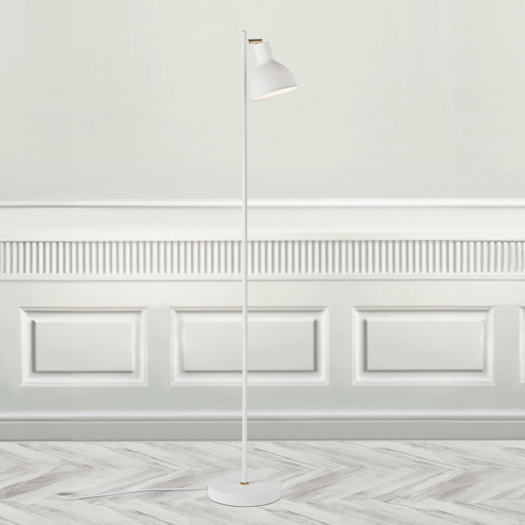 Pop Rough Floor Lamp, White