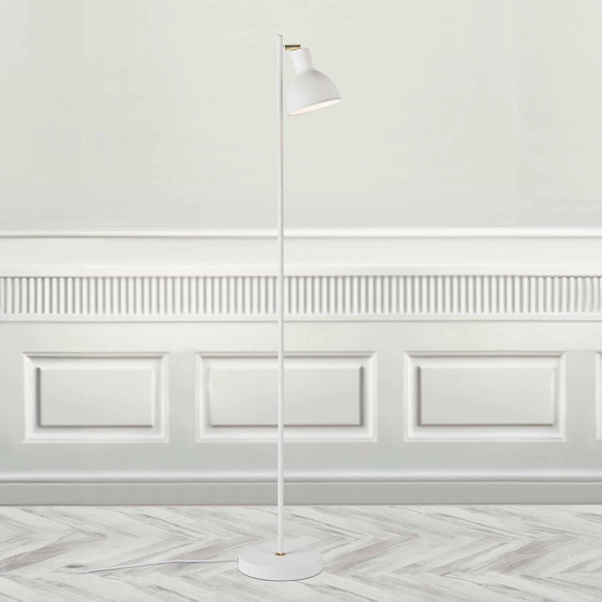 Pop Rough Floor Lamp, White