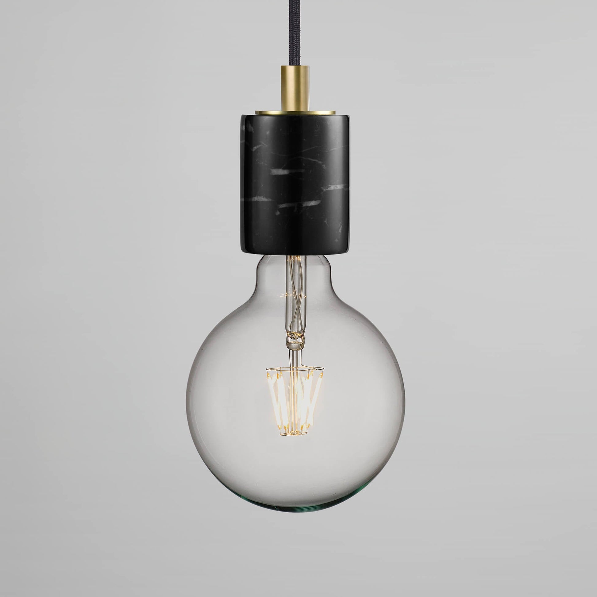 Nordlux Siv Marble Pendant - Black-Lampsy