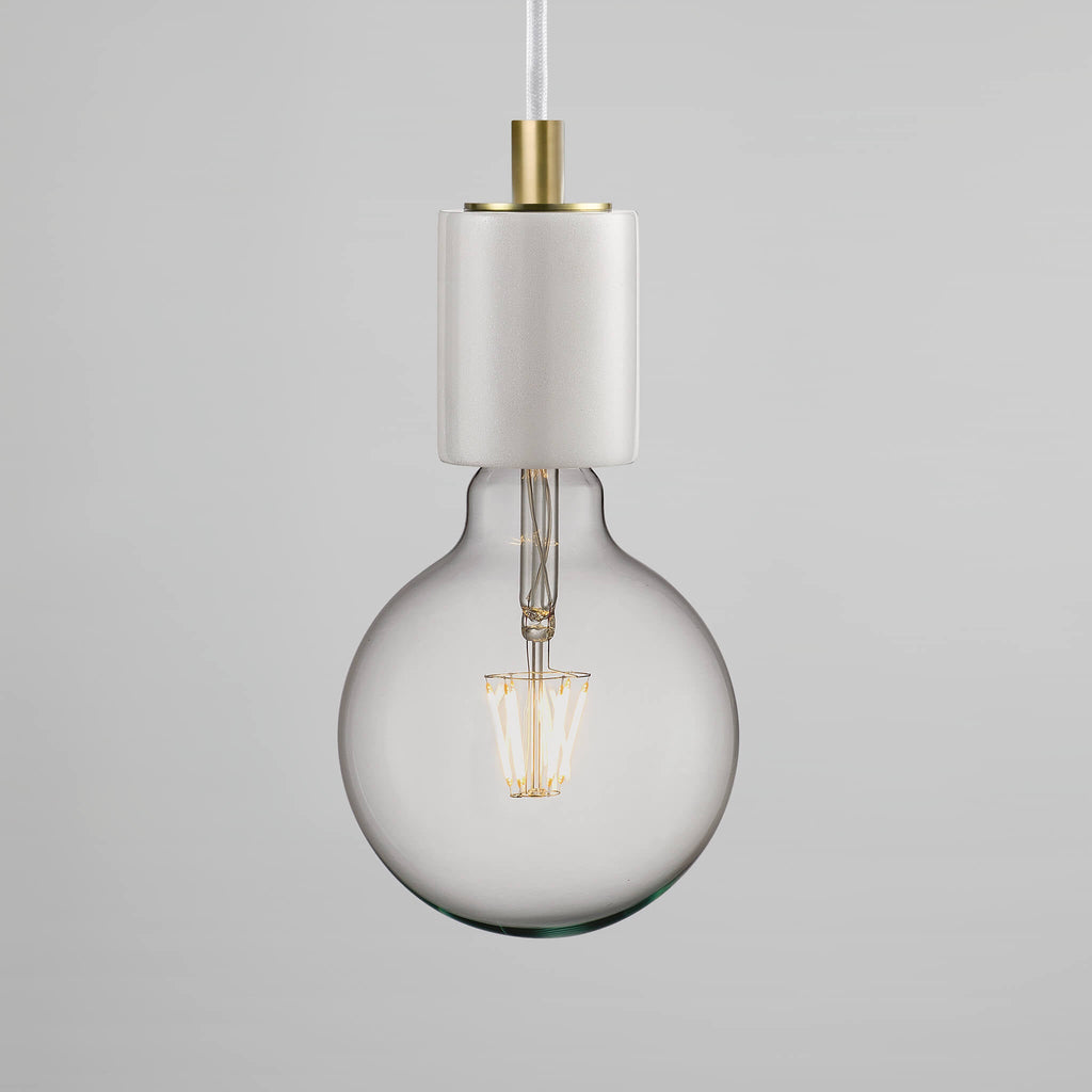 Nordlux Siv Marble Pendant - White-Lampsy