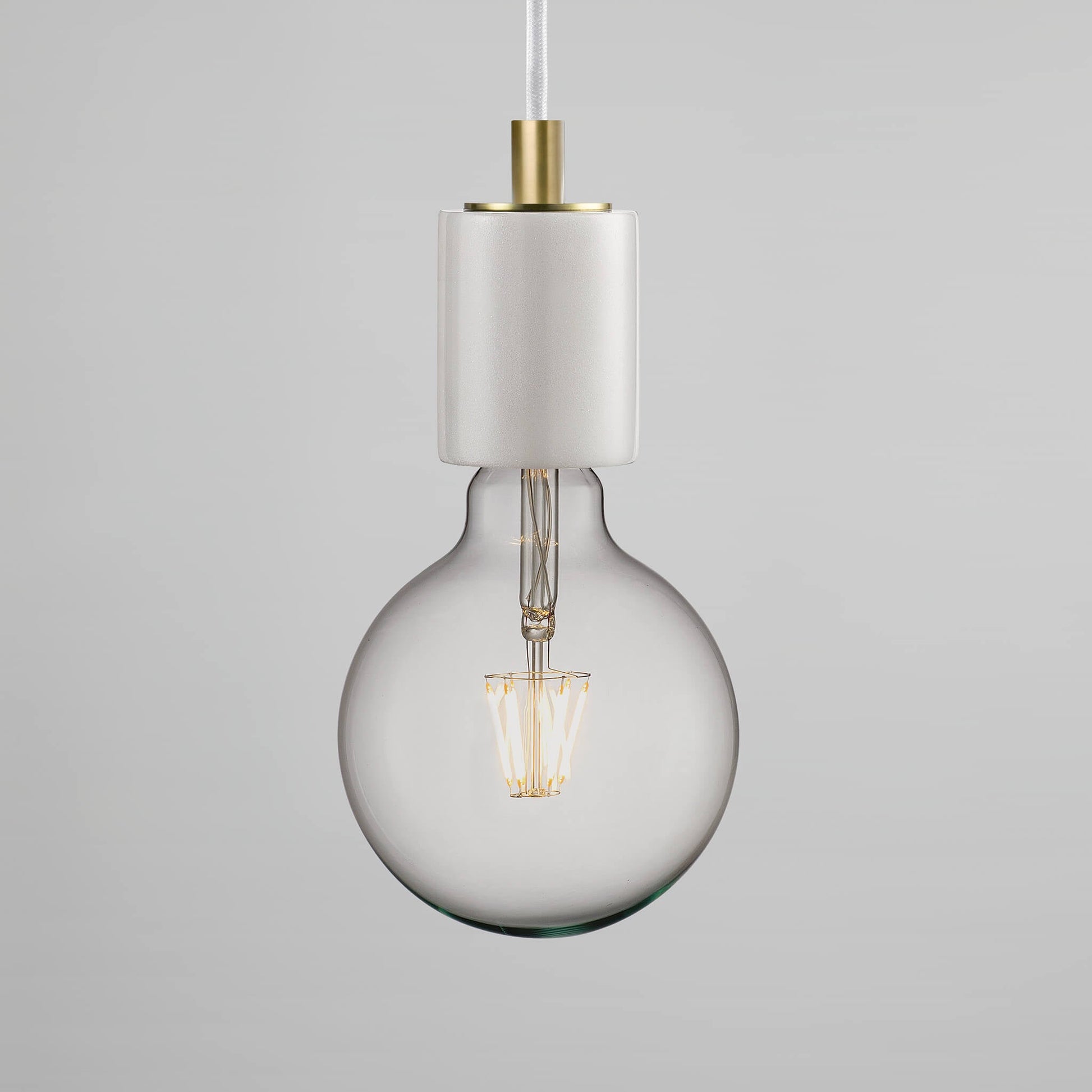 Nordlux Siv Marble Pendant - White-Lampsy