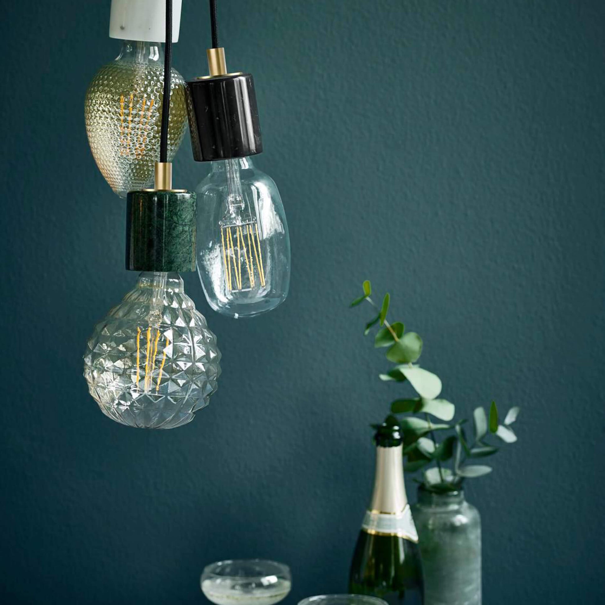 Nordlux Siv Marble Pendant - -Lampsy