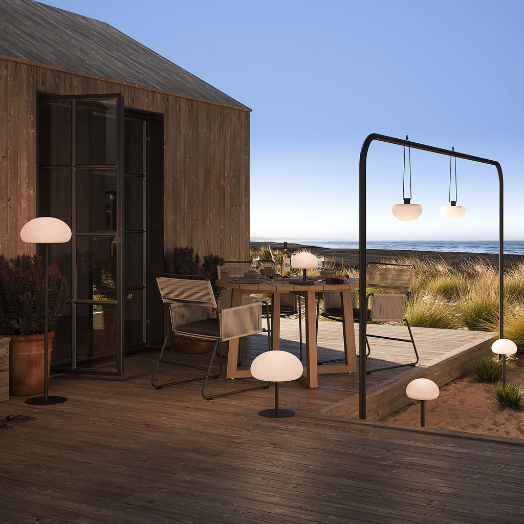 Sponge To Go Rechargeable Lamp, Black/Opal