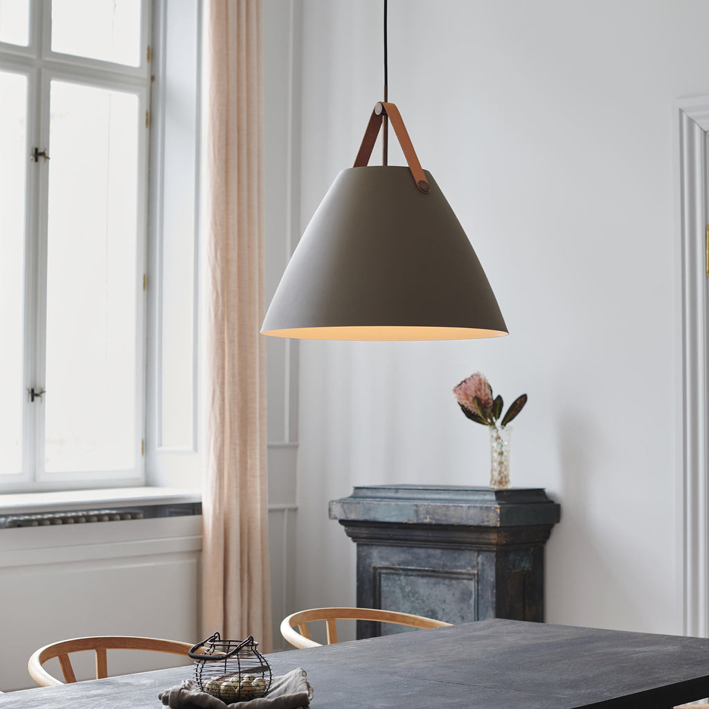 Strap 48 Pendant Light, Beige