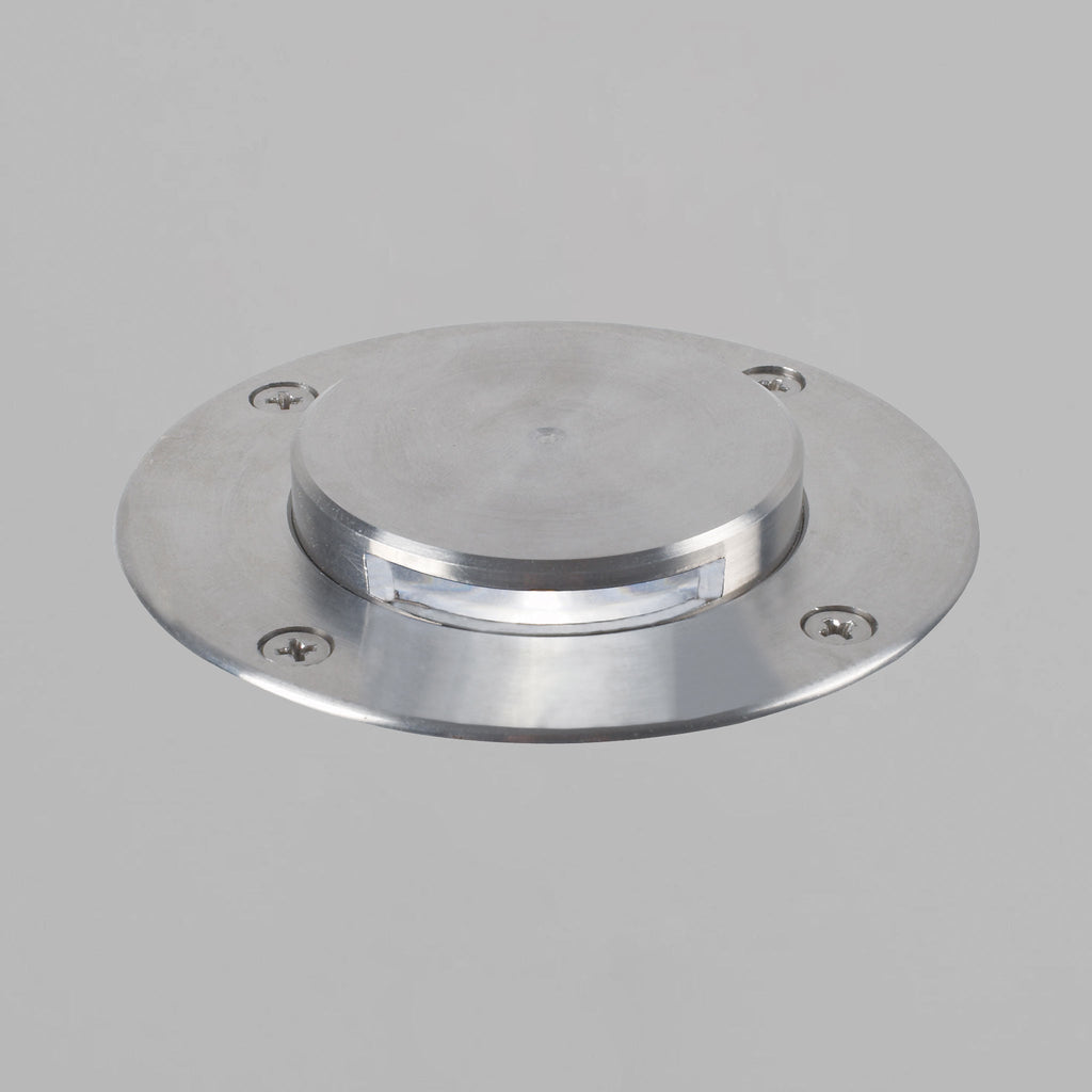 Tilos Recessed Ground Light, Stainless Steel