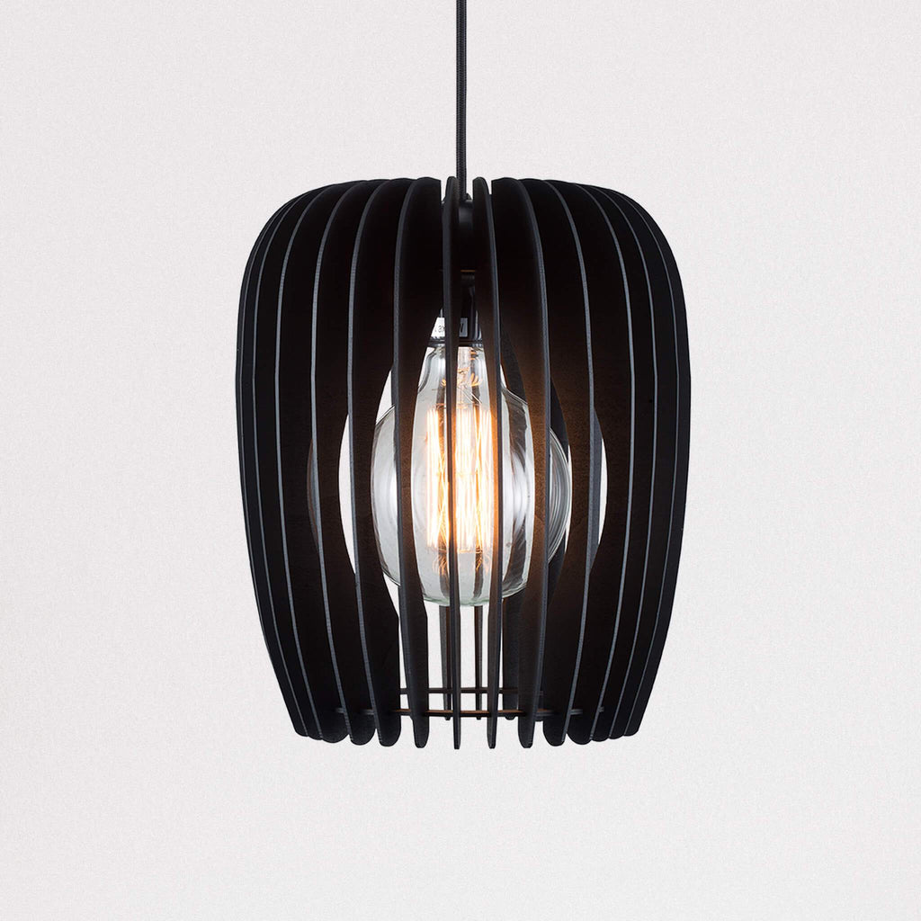 Nordlux Tribeca 24 Wooden Pendant - -Lampsy