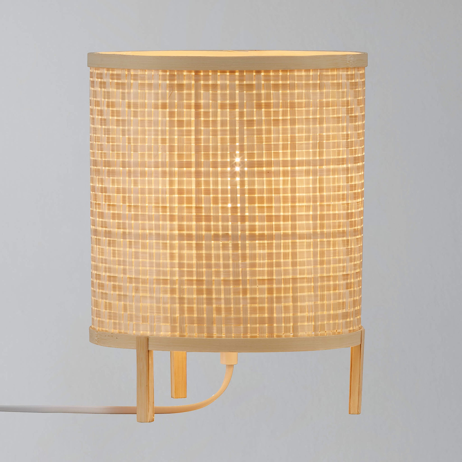 Nordlux Trinidad Woven Bamboo Table Lamp - -Lampsy