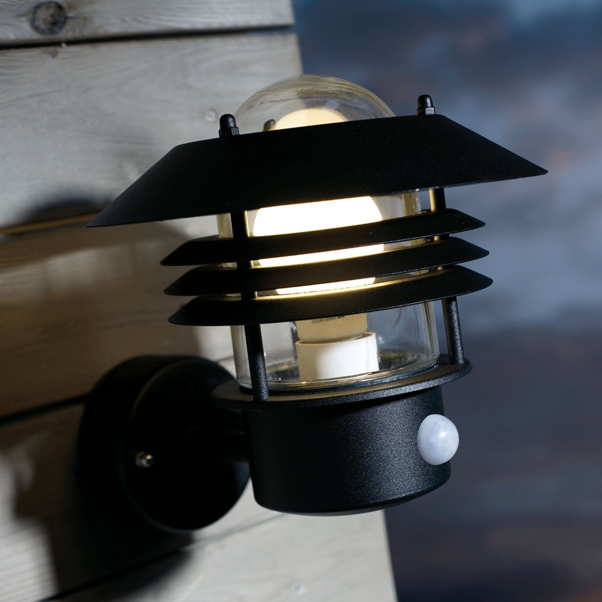 Vejers PIR Sensor Wall Lantern